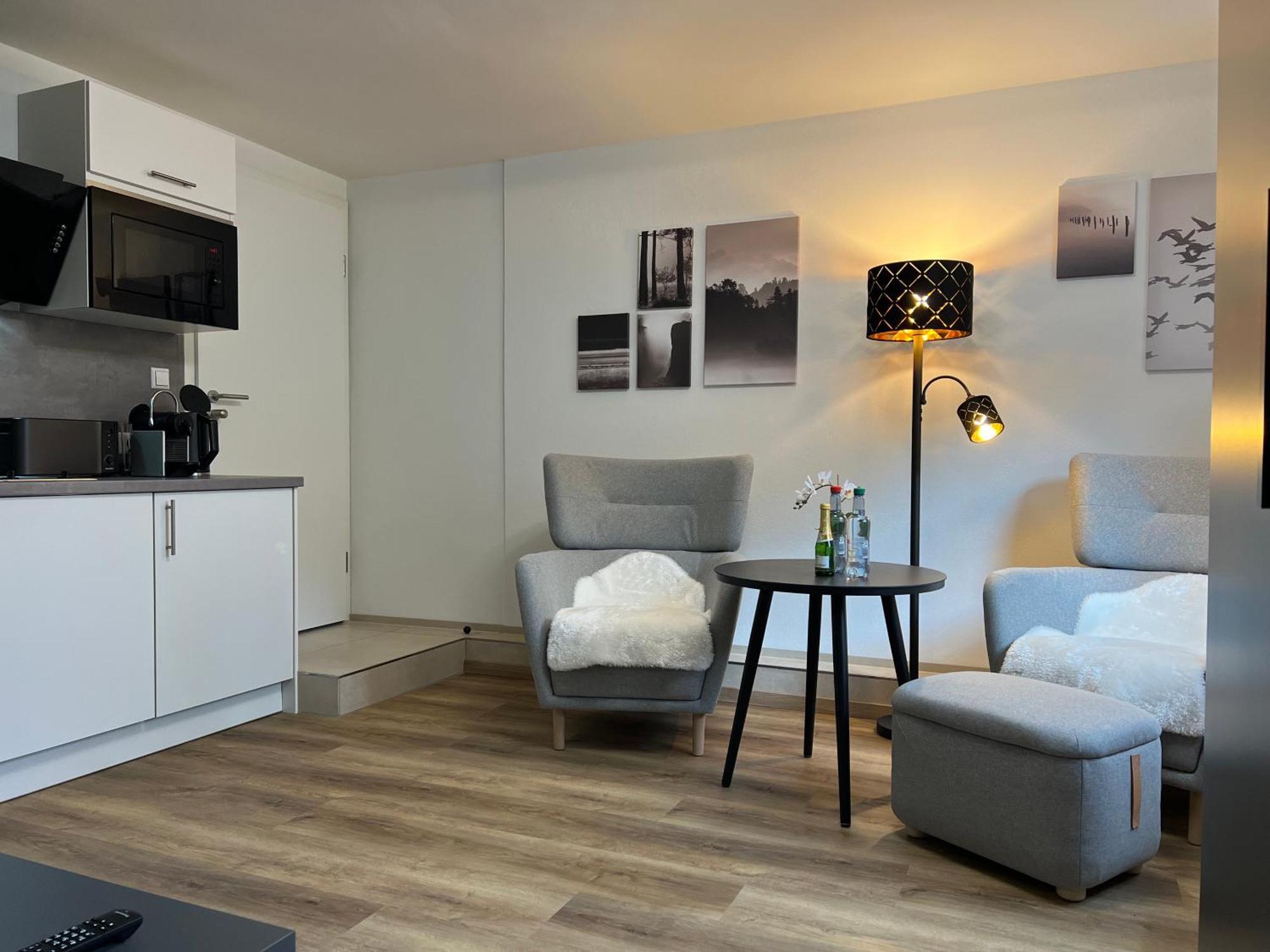 Top Apartment Zentrum Bad Urach Bagian luar foto